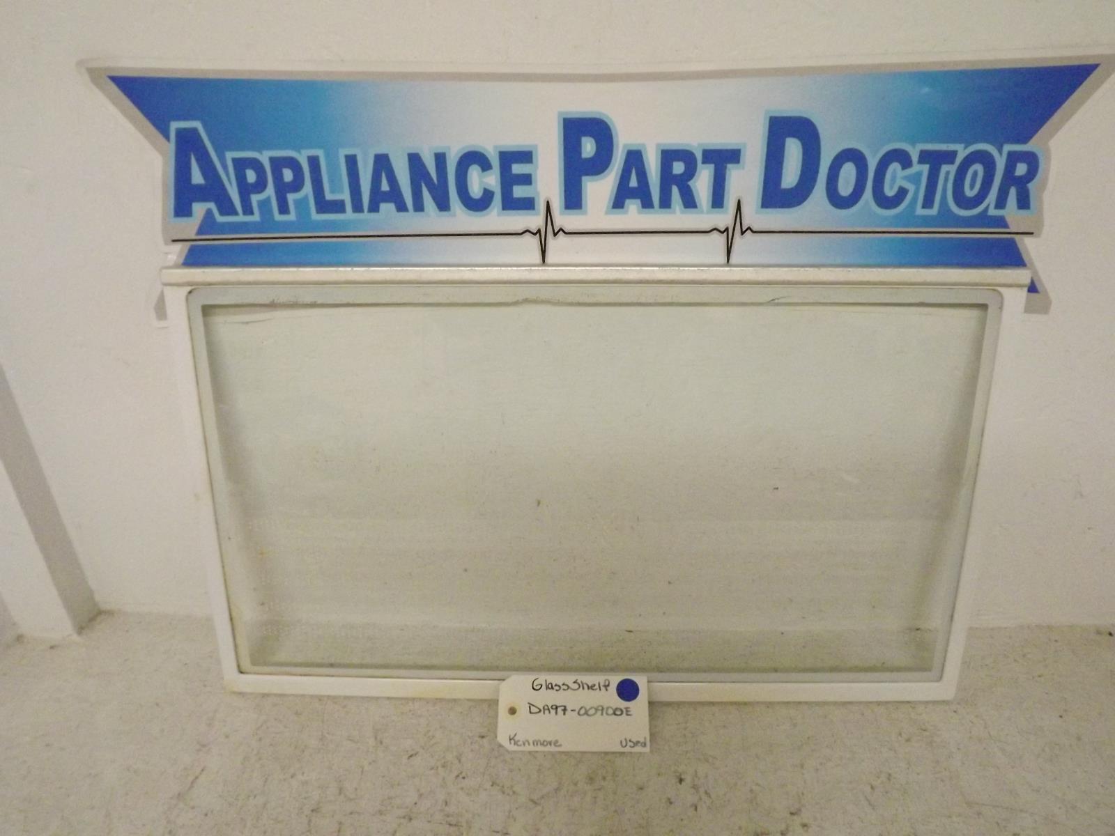 Kenmore Refrigerator DA97-00900E Glass Shelf Used Kenmore Refrigerator DA97-00900E Glass Shelf Used